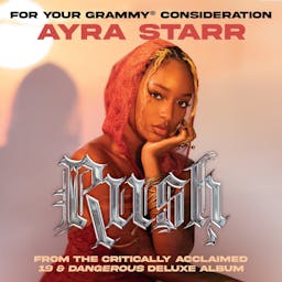 Ayra Starr might win a Grammy with rush